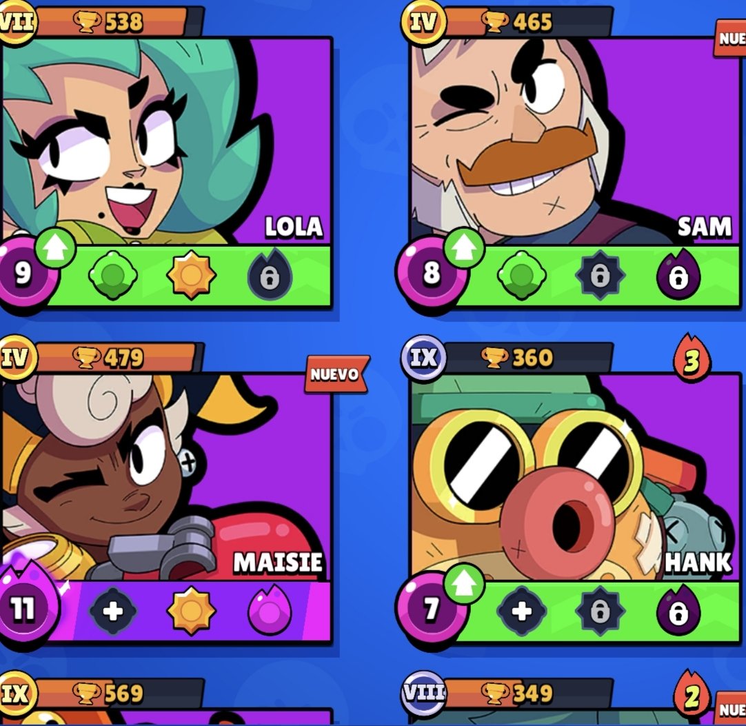 Lycan5626's tweet photo. @CandyNoticias No se si alguien ya lo noto, pero ahora esto ayuda a subir los brawler con las hipers, salen con el candado pero sale relleno el hueco donde está la hipercarga, a veces no recordaba que brawler lo tenía y tenía que ir viendo uno por uno @CandyNoticias https://t.co/u3x703NocR
