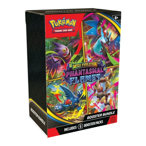 PokemonDealsTCG's tweet photo. Expected Walmart Pokemon TCG Restocks Today at 6PM PT / 9PM ET⚡️

Mega Charizard X UPC
https://t.co/rYlx1kxmLV
Phantasmal Flames ETB
https://t.co/p9a7RRWVGK
Phantasmal Flames Booster Bundle
https://t.co/tjTMsv6zJt
Phantasmal 3-Pack Blisters
https://t.co/hH6iNFgabu
Phantasmal 3-Pack Blister Case
https://t.co/4iEkEmWSG0
Prismatic Evolutions Mini Tins
https://t.co/aRftalXPi1

We'll update if anything changes + post alerts when the restock is live!

Queue is expected. Walmart+ Membership is Not Required! Prices update when in stock sold & shipped by Walmart. Follow for more updates!

#Pokemon #PokemonTCG #AD