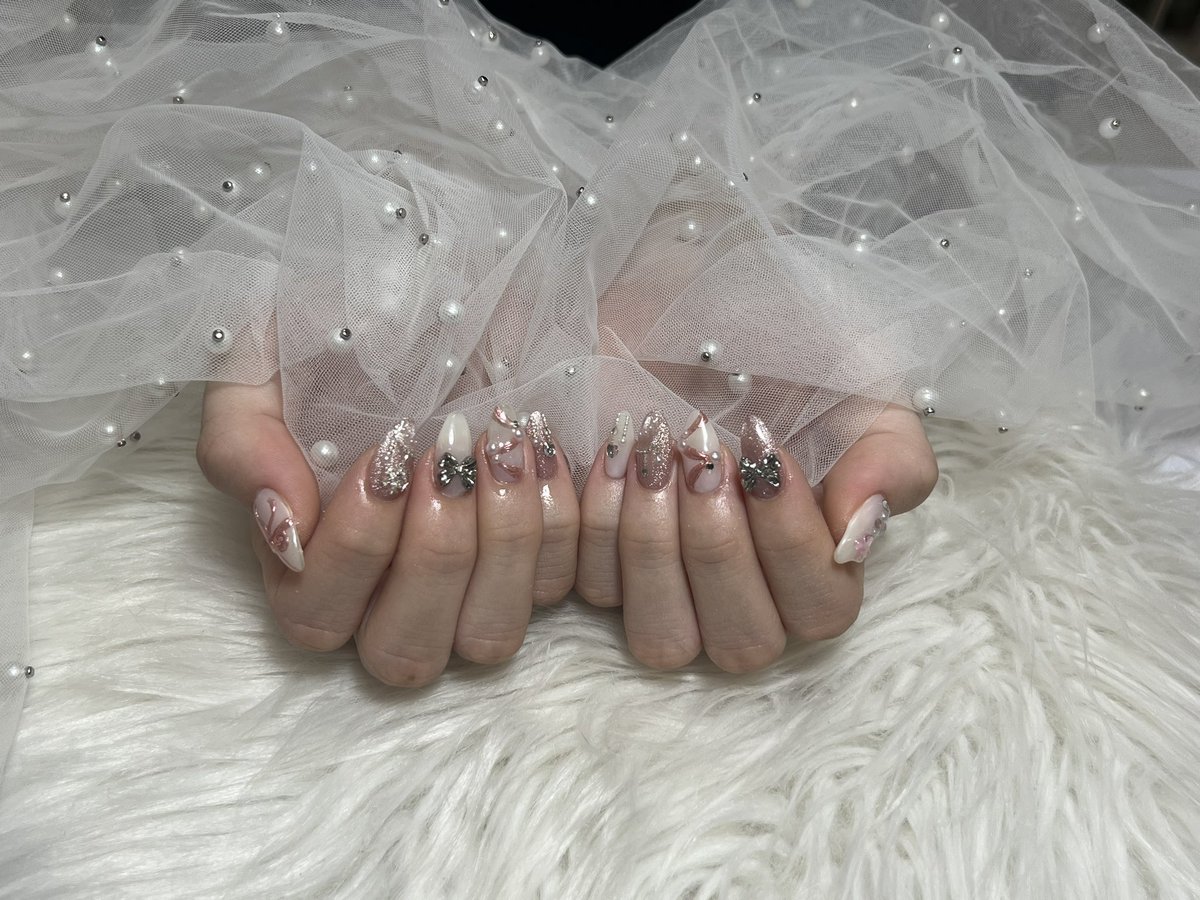 aice_blueeggN's tweet photo. 新しいねいる！！💅
クリスマスっぽくしてもらったよ🎄
毎回可愛くしてもらえてテンションあがりますね💕︎写真でも十分に可愛いけど！！直接見て欲しい！！次会える方はたくさん可愛いって褒めてください( ᵒ̴̶̷̤◦ᵒ̴̶̷̤ )

⚠️リプ巻き込み注意です！！！⚠️ https://t.co/3f3QG6oYjL
