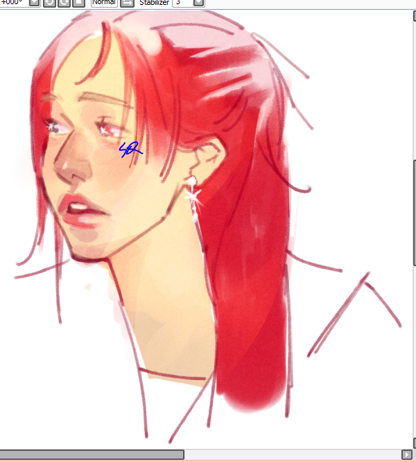 eskyusq's tweet photo. a quick muti sketch of w the hair from the radio show!!

so pretty ack </3 https://t.co/trgMUTmOTd