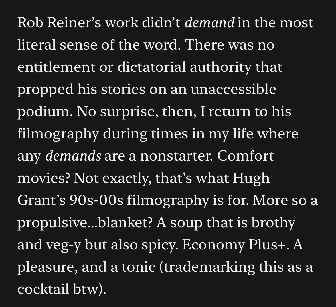 thebecksfactor's tweet photo. A Few Good Men changed my filmgoing life—I return to it whenever shit gets bad and shit is so bad right now.

Wrote about it, Rob Reiner, and our allergy to sincerity: https://t.co/I4TkhSy14a https://t.co/P87GQcgRBX