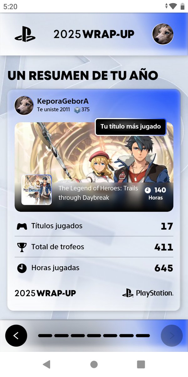 picchiguddito's tweet photo. Mi resumen este 2025
#PlayStationWrapUp https://t.co/QHQU1E6Iyu