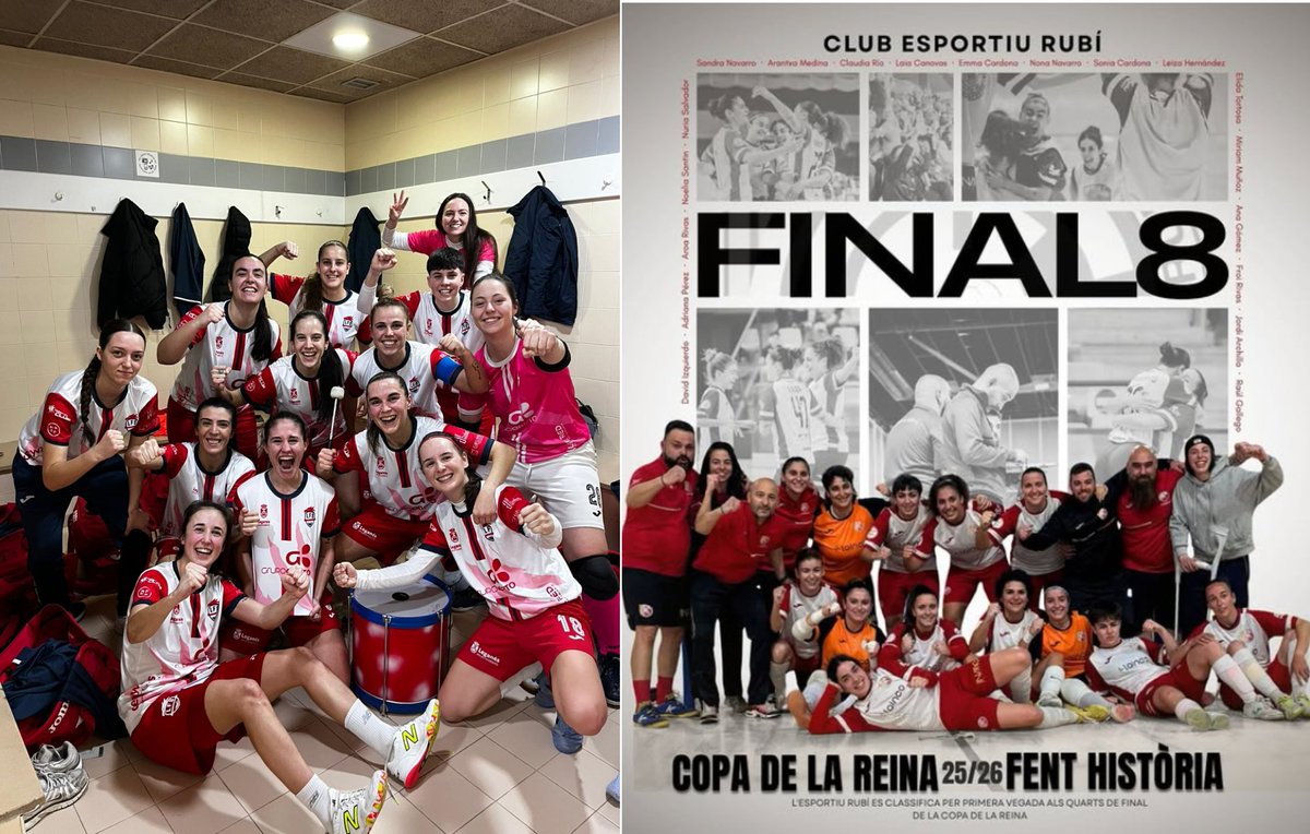 Hace 30 años, desde la Copa de la Reina <a href="/FutSalRFEF/">Futsal RFEF</a> de 1996, no pasaba ningún equipo de segunda a Cuartos de Final, aquel año como este, se clasificaron 2 equipos el Femesala Elche y el Cantillana. Este año lo han hecho el <a href="/CDLeganesFS_Fem/">C.D. Leganés Fútbol Sala Femenino</a> y el <a href="/EsportiuRubiFS/">Esportiu Rubí FS</a> 

#FutsalFemenino