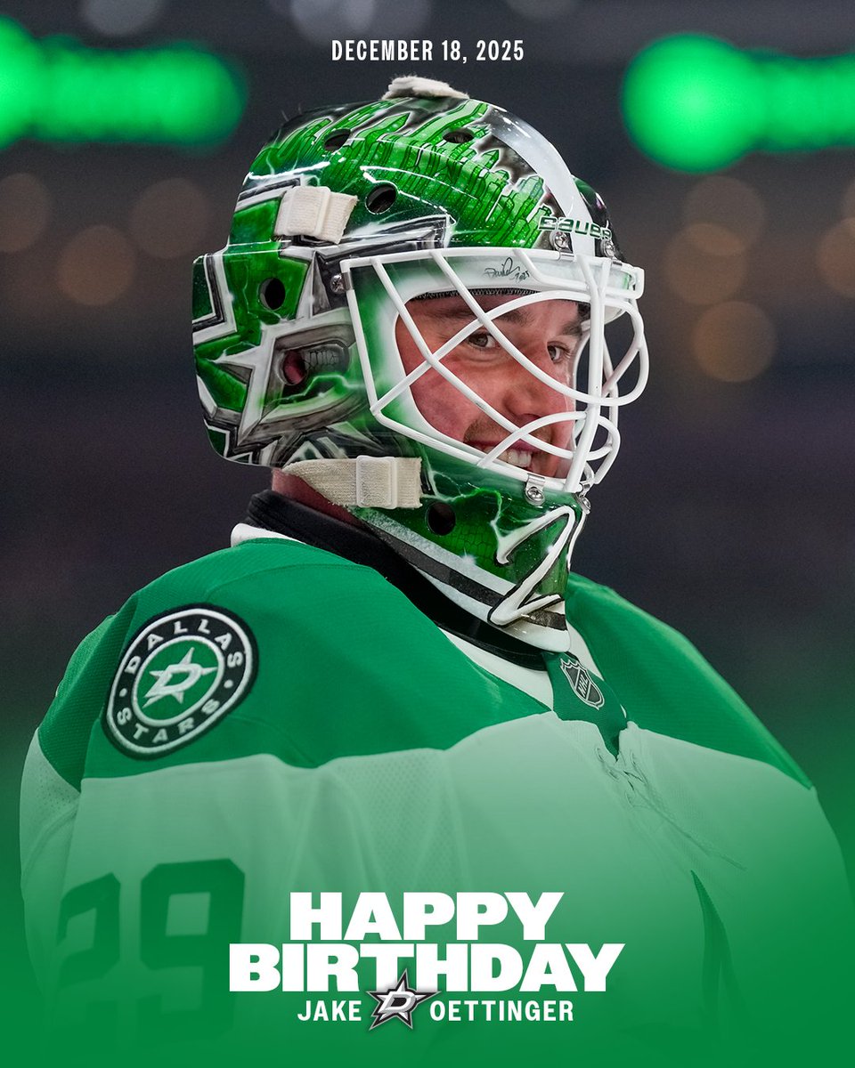 DallasStars's tweet photo. An Otter year wiser 🥳🦦

Happy Birthday, Jake! https://t.co/WgKjl20gEI