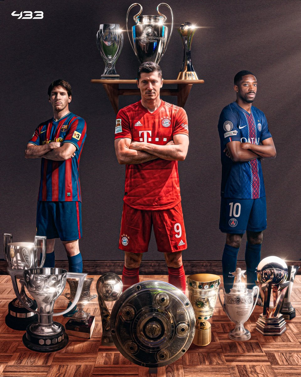 PSG are only the third team 𝗘𝗩𝗘𝗥 to win the 𝐒𝐄𝐗𝐓𝐔𝐏𝐋𝐄 😳🏆

Barcelona in 2009:
🏆 La Liga 🇪🇸
🏆 Copa del Rey 🇪🇸
🏆 Supercopa de España 🇪🇸
🏆 UCL 🇪🇺
🏆 UEFA Super Cup 🇪🇺
🏆 FIFA Intercontinental Cup (Club WC) 🌍

Bayern in 2020:
🏆 Bundesliga 🇩🇪
🏆 DFB Pokal 🇩🇪
🏆 DFL