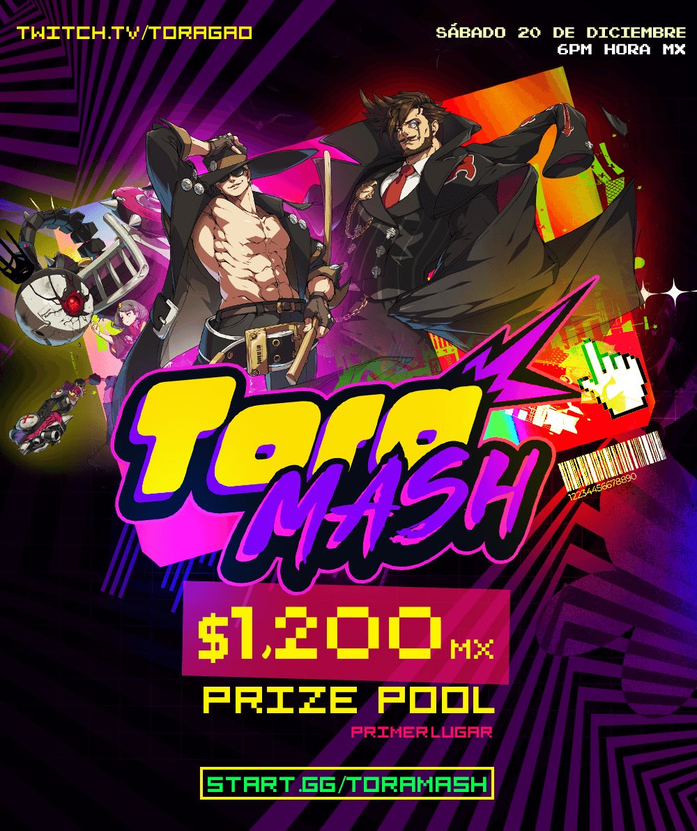 CherryToragao's tweet photo. Si no lo anuncio se me olvida. 

💥 TORNEO DE GUILTY GEAR POR MI 5TO ANIVERSARIO 💥 (solo mexico)

Todo está claro, $1200 pesos al 1er lugar, más info acá abajin ⬇️ https://t.co/lbHxBdwvFN