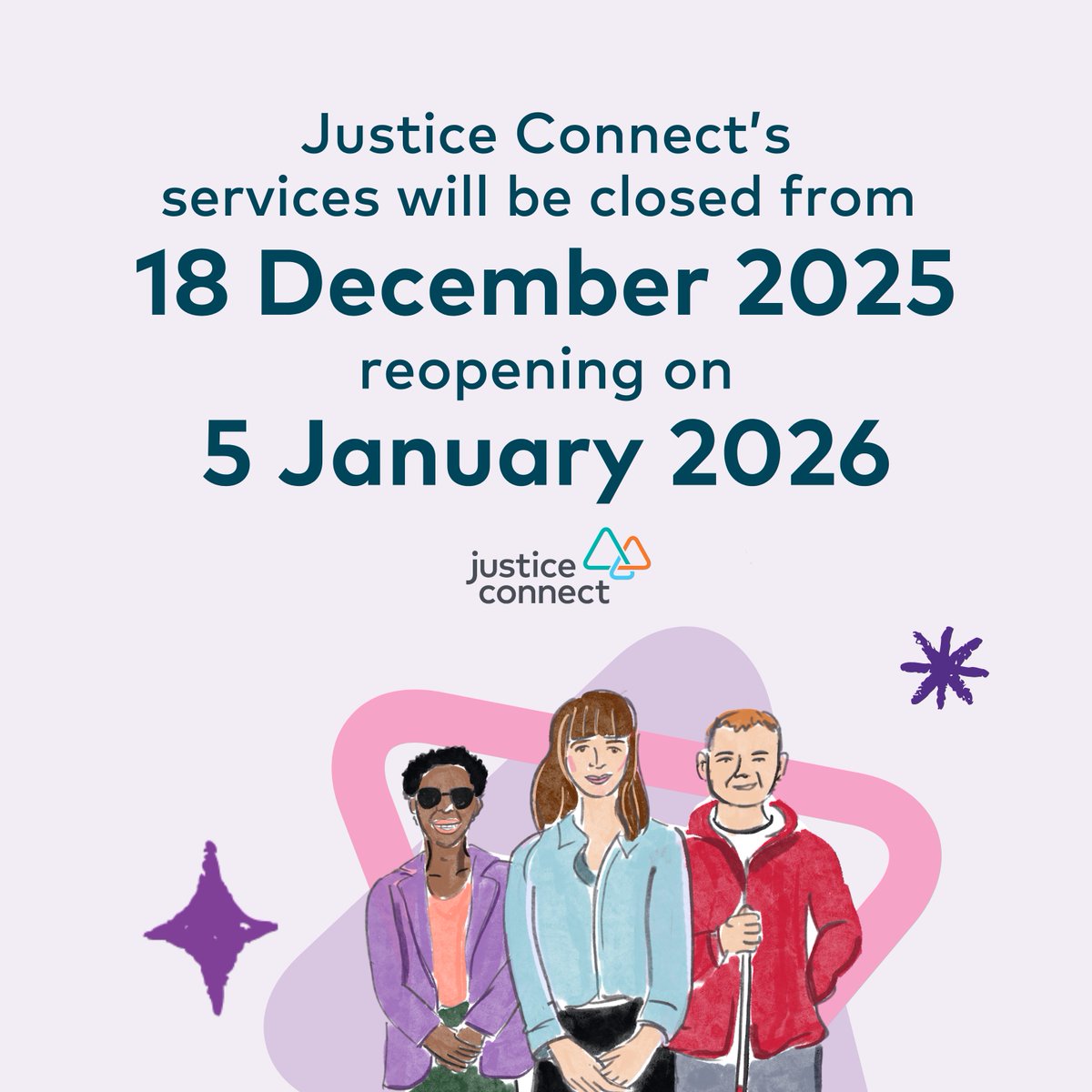 Justice Connect tweet media