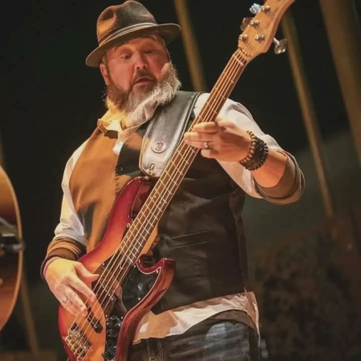 Real_BDFBand's tweet photo. All his bass are belong to us. Happy birthday to the thump thump man, Marc. #BDF #BlackDogFriday #Bassist #Birthday #Bearded https://t.co/T3SMTl1s5H