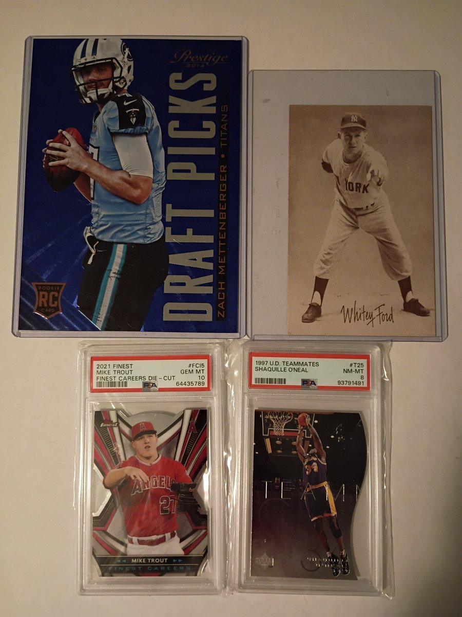 RobRager's tweet image. Giveaway this week!!

You get all of it. 

Shaq, Bo, Mike Trout, Nicklaus, McEnroe, Wemby, Whitey, Chimaev, Mettenberger, Rice and Niekro. 

I'll draw a winner at the end of the week when the sale ends. 

Follow and Repost to enter. 

Thanks and good luck 🤞👍👍