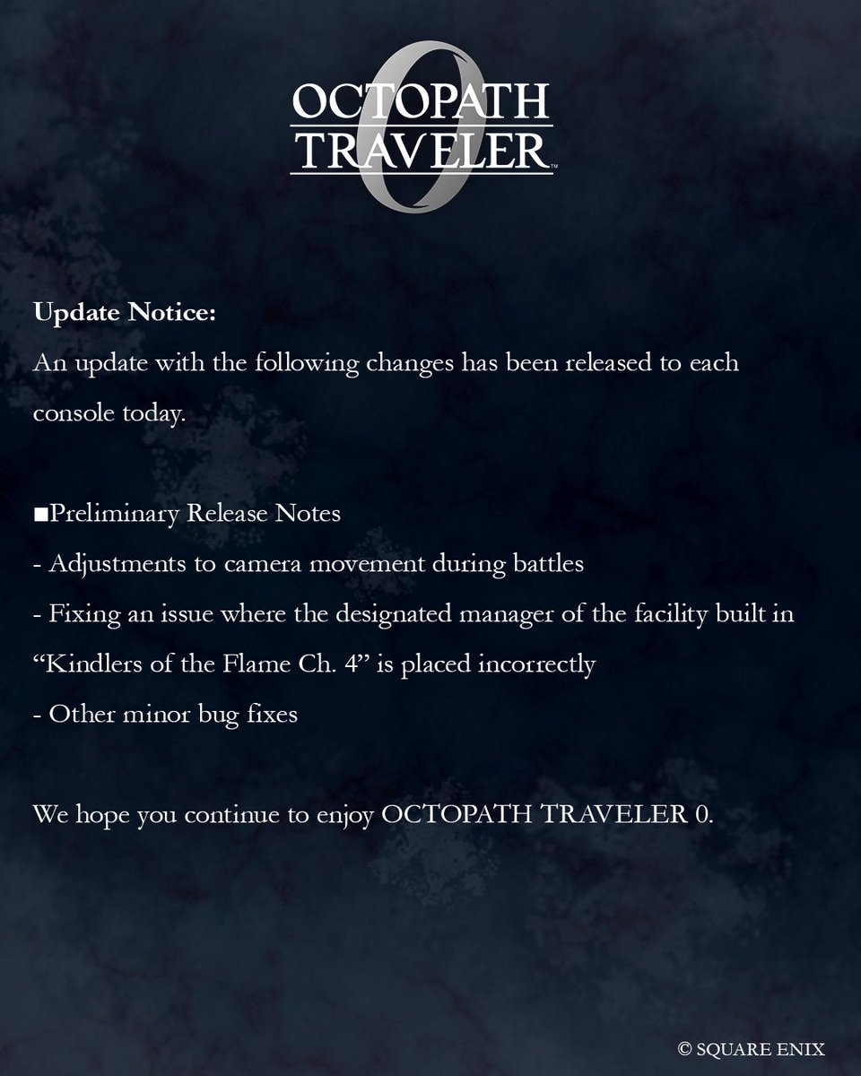 Square Enix HD-2D Games tweet media