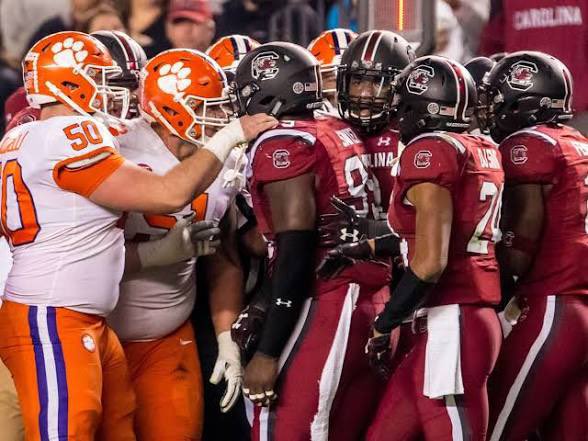 RfRenegades's tweet photo. God gives the hardest battles to his toughest soldiers.

@jhovey34 must be the toughest guy on earth, man. 

🏈 9 of the last 11 
🏀6 of the last 9 
⚾️8 of the last 11 

THIS RIVALRY. #OurState https://t.co/KEwWa8dI22