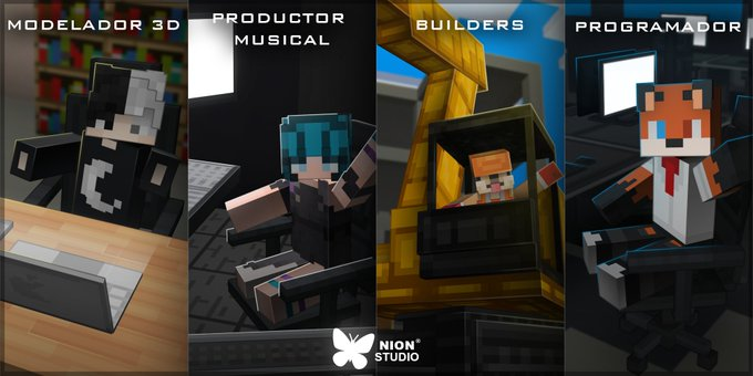 NionStudio's tweet image. Nion Studios abre postulaciones para pertenecer a nuestro equipo, si eres programador, constructor, modelador 3D, diseñador, actor de voz, roleplayer, etc. y quieres formar parte de nosotros, estás de suerte, llena el siguiente formulario!

forms.gle/hF65xop69LLpfz…