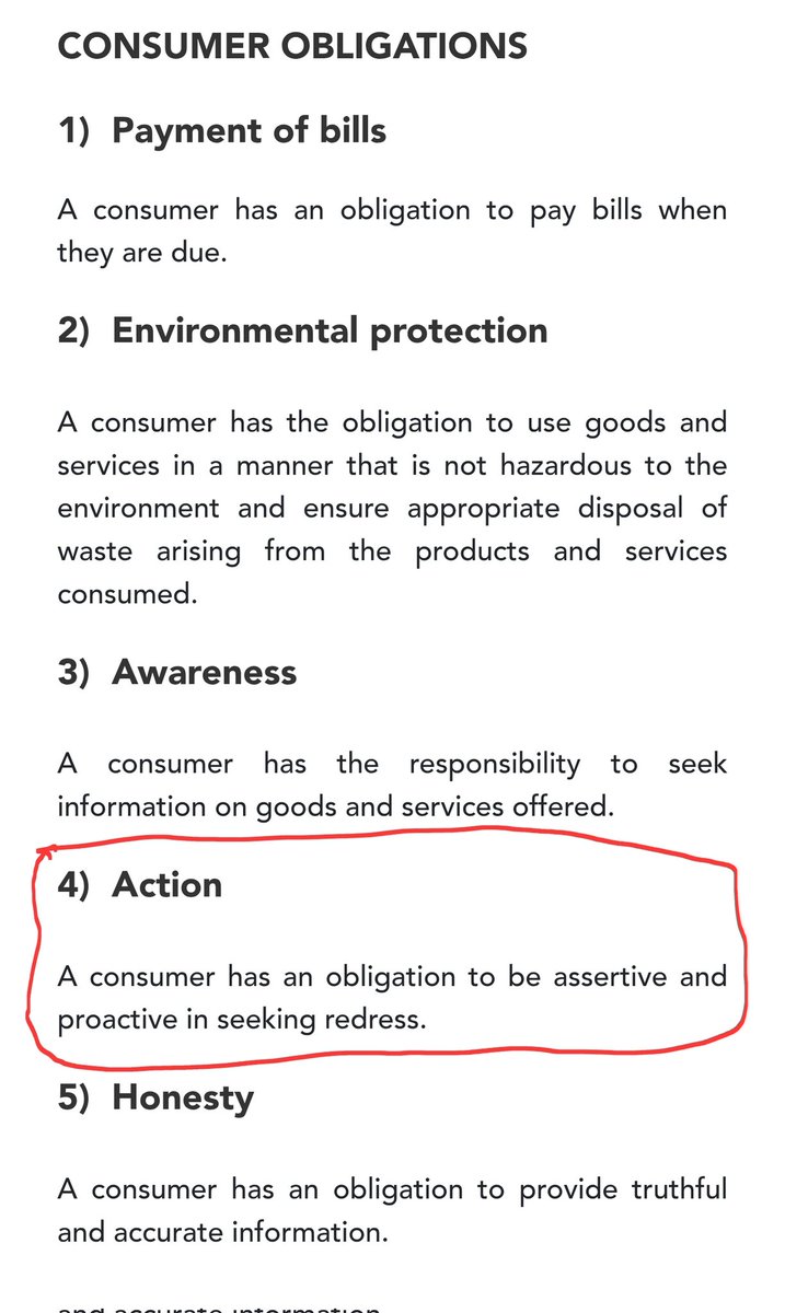 UncleGobby's tweet photo. @LMDA44 @thismustbeuncl READ THE #CONSUMER RIGHTS & OBLIGATIONS AS PER THE #RURA REGULATIONS:
- Article 5 of Consumer #Rights (The right to complain...)
- Article 4 of Consumer #Obligations (The right to be #assertive & #proactive in seeking #redress)
Should I translate it in Kinyarwanda also?! https://t.co/3aOarJ8Qul