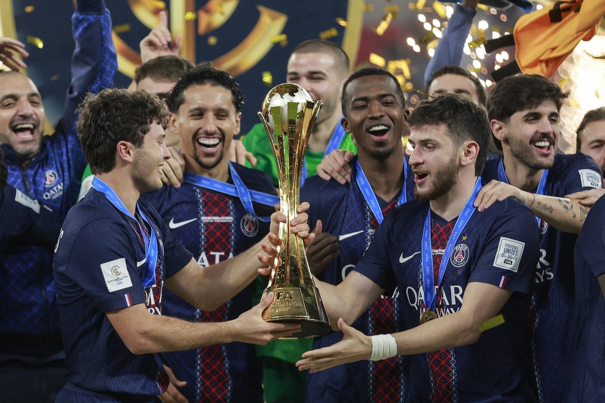 ParisSGWorld's tweet photo. PSG is now the only French club to win the FIFA Intercontinental Cup, and the 🇫🇷 club with the most:

▪️International titles (4)
▪️European titles (3)
▪️International finals reached (6)
▪️European finals reached (4)

BIGGEST FRENCH CLUB IN FOOTBALL HISTORY. https://t.co/wsM2AFFti5