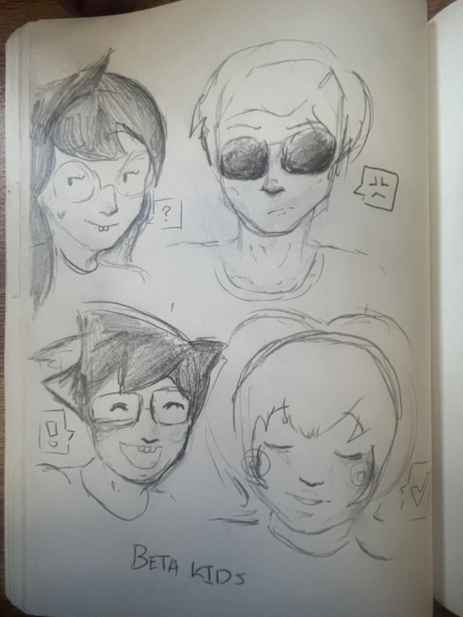 secretLOSEER's tweet photo. Okay I drew the geeks #homestuckfanart #betakids #alphakids https://t.co/dBFjs0ZQHa