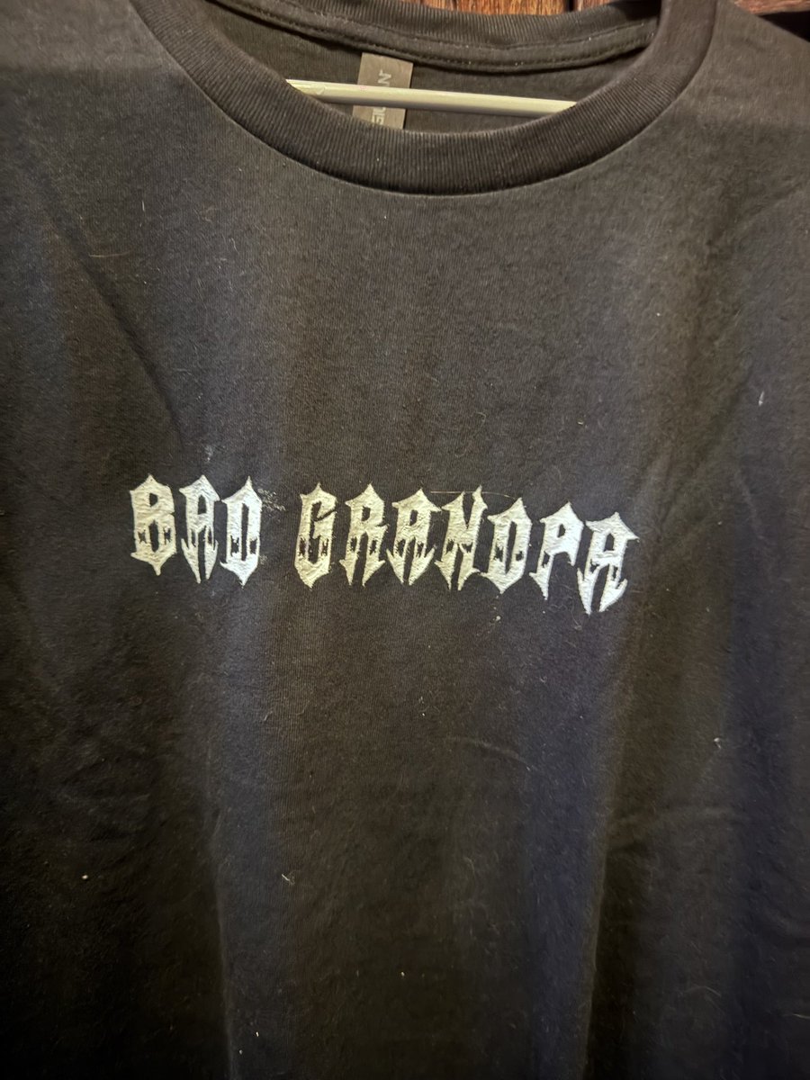 jynxbewbs's tweet photo. For today it’s messy looking but I made my grandpa a shirt for Christmas :3 https://t.co/J7o3upzofF