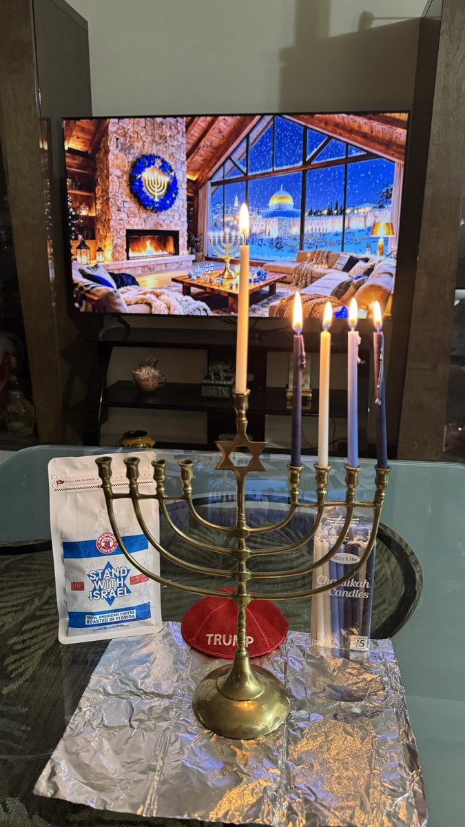 Happy 4th Night of Hanukkah! 🕎 ✡️