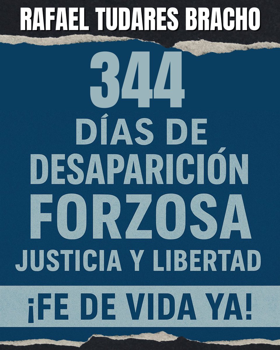 Defensoría del Pueblo
 
En estos once meses de desaparición forzada y detención arbitraria de Rafael Tudares Bracho, mi esposo, he acudido tres veces a la Defensoría del Pueblo buscando protección y respuestas.
 
Fui dos veces a las oficinas ubicadas en Plaza Morelos, donde