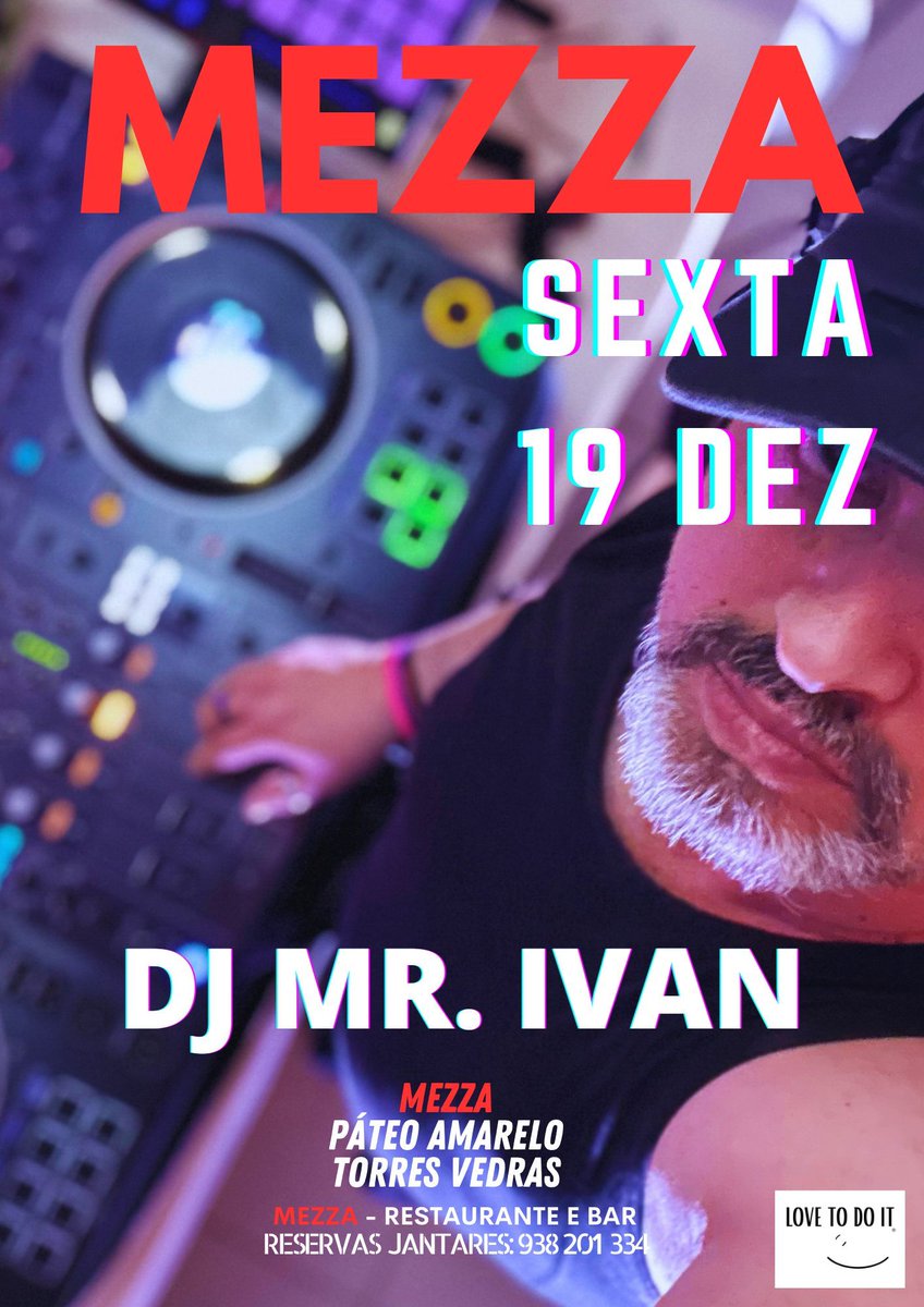 iVanRod4's tweet image. Este fim de semana, 19 e 20 de dezembro, o Mezza está em altas. Na sexta-feira, dia 19, o DJ Mr. Ivan vai animar a noite antes do Natal, e no sábado, dia 20, será a vez dos Bandamecos agitar o público.
