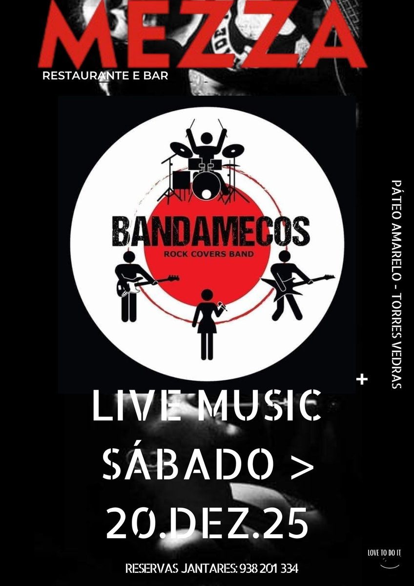 iVanRod4's tweet image. Este fim de semana, 19 e 20 de dezembro, o Mezza está em altas. Na sexta-feira, dia 19, o DJ Mr. Ivan vai animar a noite antes do Natal, e no sábado, dia 20, será a vez dos Bandamecos agitar o público.