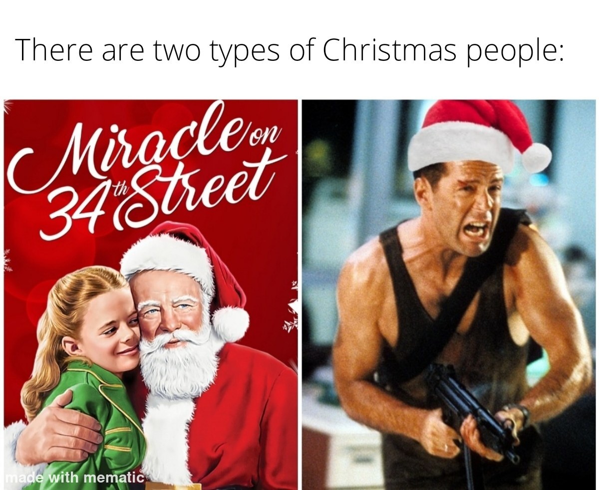 GodlessEngineer's tweet photo. This is specifically my wife and I in that order ...

#DieHardIsAChristmasMovie #DieHard #ChristmasMovies #Christmas #ActionMovie #ClassicCinema #RealityCheck #Atheist #Skeptic #GodlessEngineer #PopCulture #MovieDebate #FilmCritique #JohnMcClane #BruceWillis #90sNostalgia #Acti… https://t.co/rl4RinrMLo