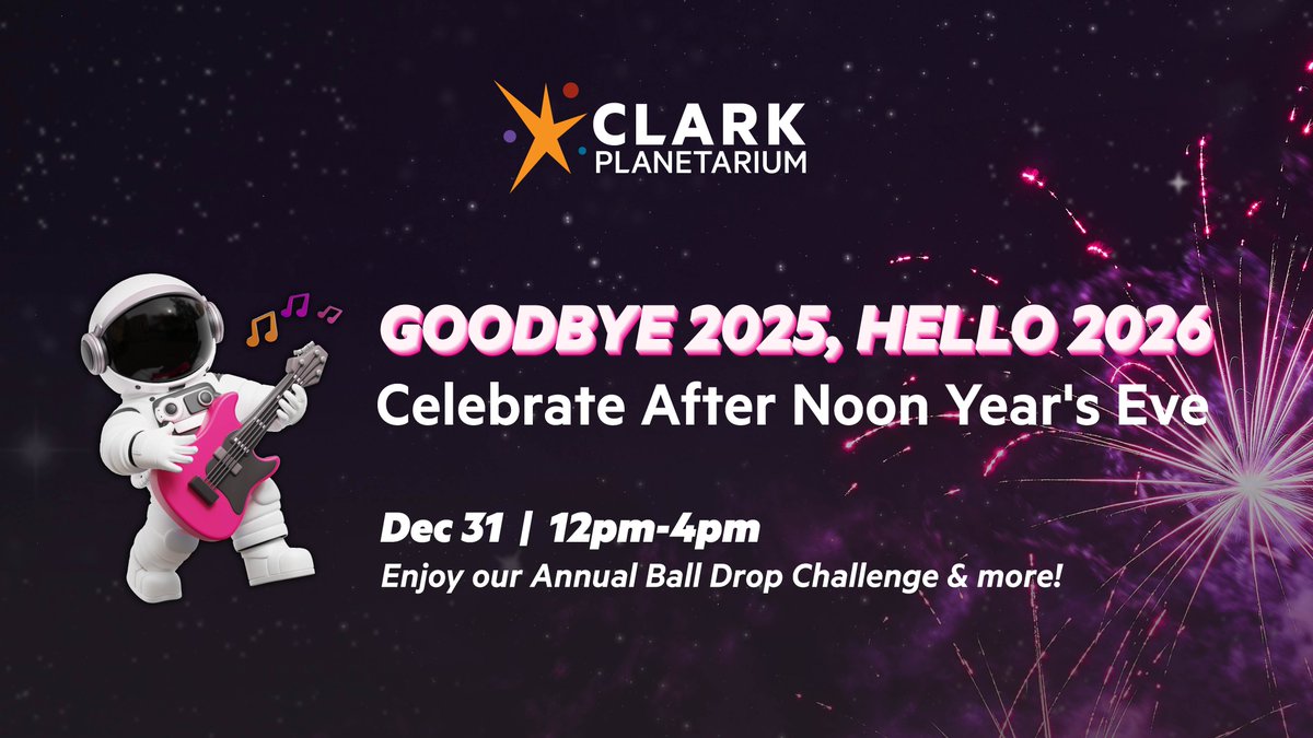 Clark Planetarium tweet media