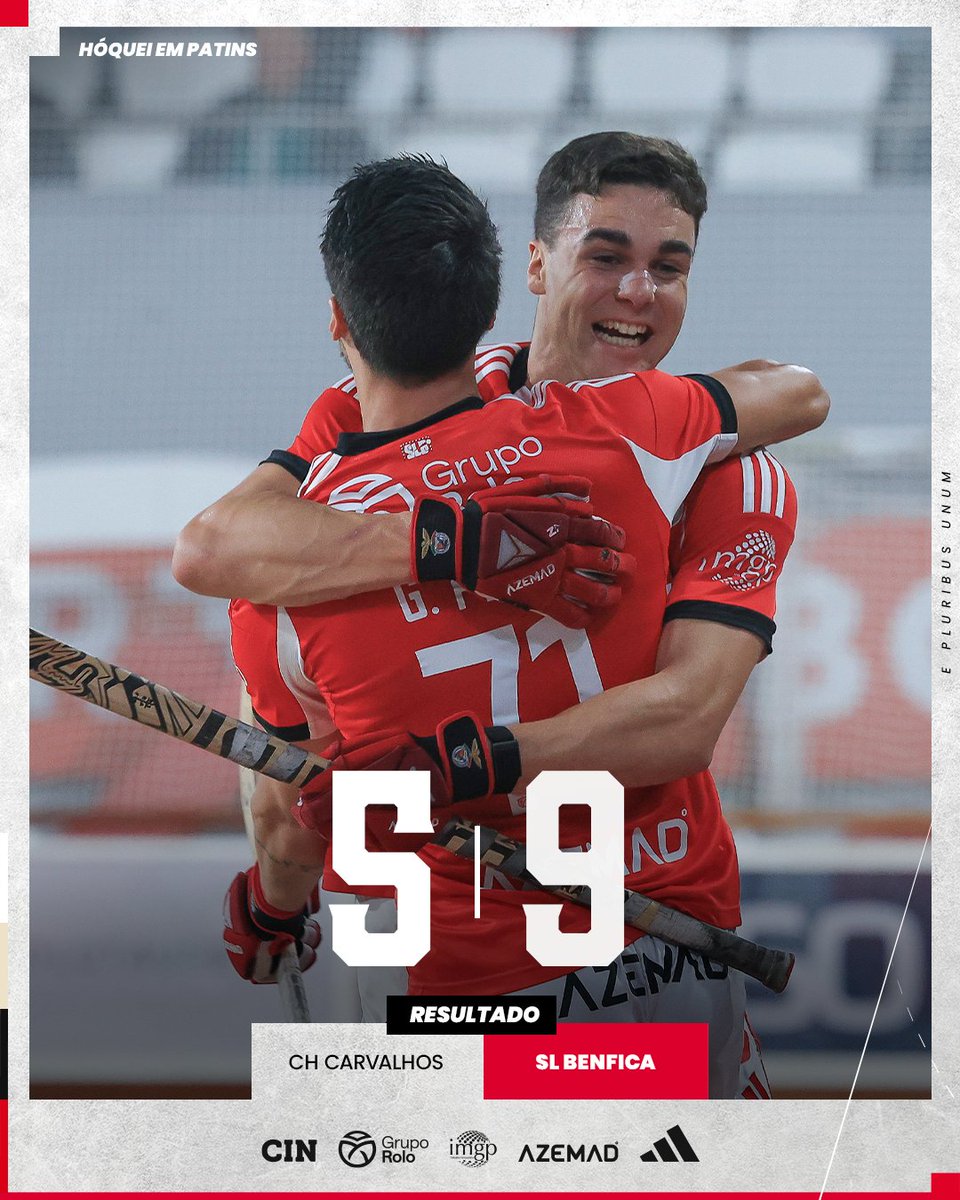💪 O #HóqueiBenfica venceu na 10.ª jornada da 1.ª fase do Campeonato Nacional!

🏑 João Rodrigues (5), Diogo Rafael, Gonçalo Pinto, Viti e Zé Miranda.