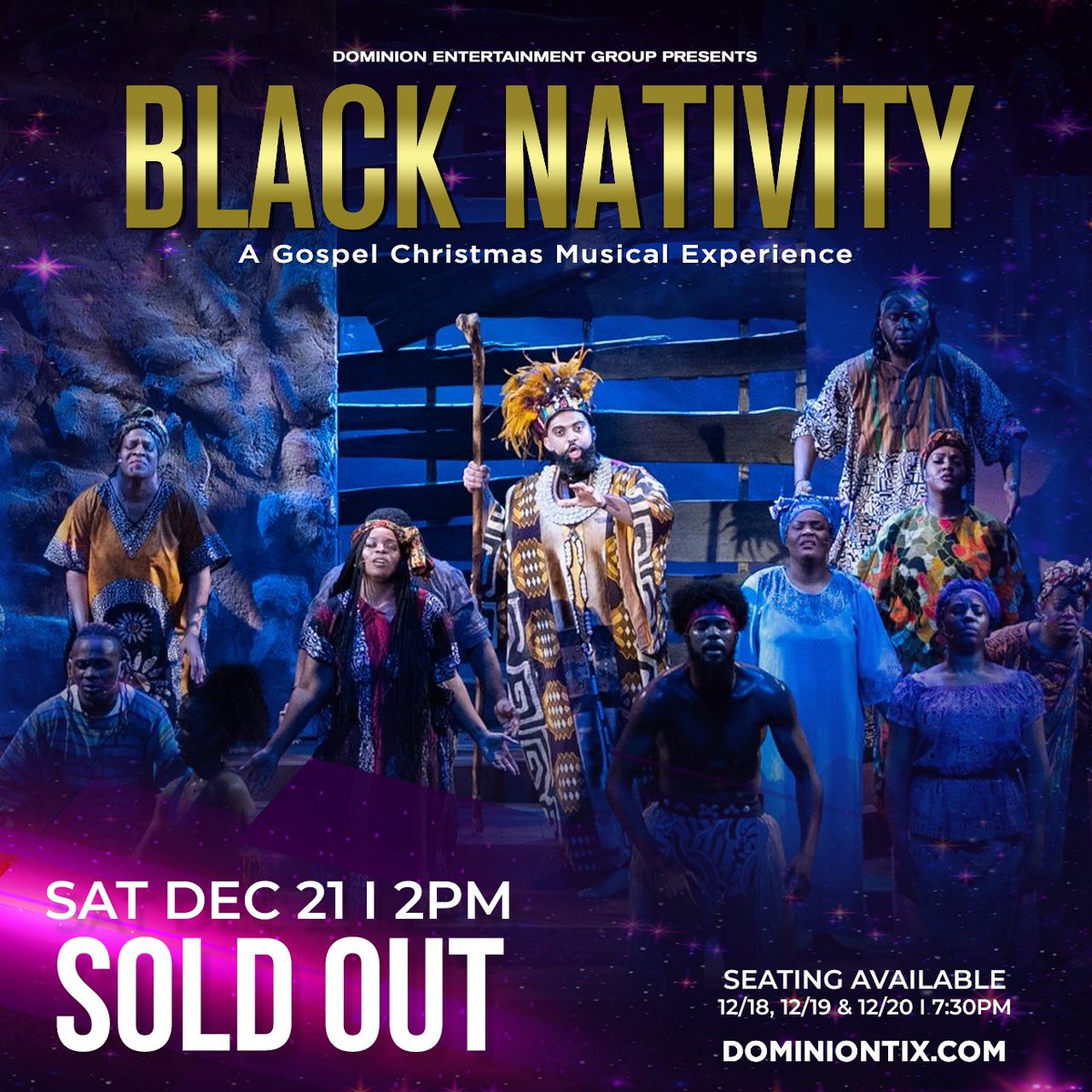 DomEntGroup's tweet image. Black Nativity Is Selling Out—Don’t Wait!

Audiences are racing to secure seats for the final shows! With only three performances remaining on December 18, 19, and 20 at 7:30 PM.

Run to dominiontix.com now to grab your seats before they’re gone!- mailchi.mp/dominionent.or…
