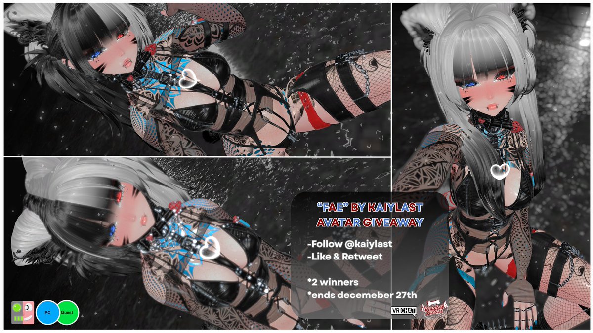 kaiylast's tweet image. fae is now almost ready ❀
so it's giveaway time ;)

-like
-rt
-follow me @kaiylast 

good luck bbs ❀