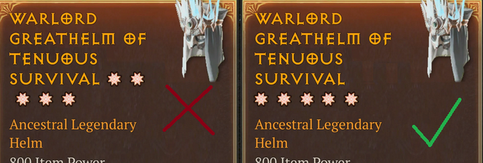 Nabs_Tagger's tweet photo. @MarcusKretz @Diablo  Hey Marcus - any chance we could finally get Greater Affixes on the same line? Been asking for this very simple change since GAs became a thing. It looks so out of place, with the line change - yet here we are, 7 seasons later (IIRC), with 5 GA :) https://t.co/zhUZxMQn6N