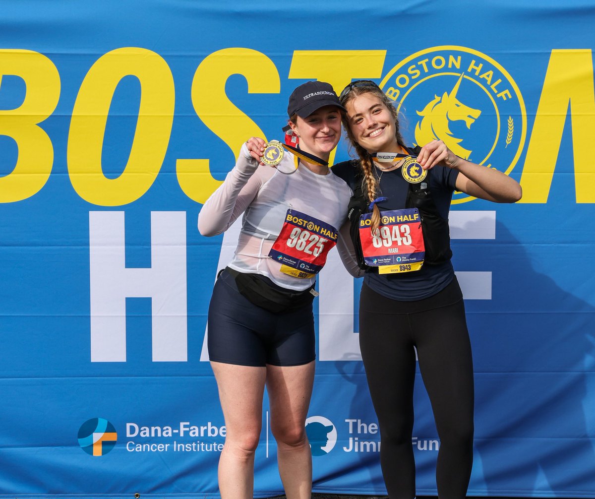 BAA's tweet image. Mood because we're already halfway through the week!👯‍♀️🦄 #BostonHalf