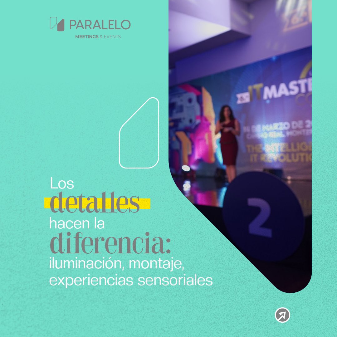 FactorMeetings's tweet photo. Un #evento se recuerda por cómo se vivió. Y en #paralelomeetingsandevents saben que un gran evento se construye en los detalles. 
Iluminación, montaje y experiencias sensoriales se combinan para crear atmósferas que #conectan y #elevan cada momento ✨🚀 https://t.co/MiWidDu4fM