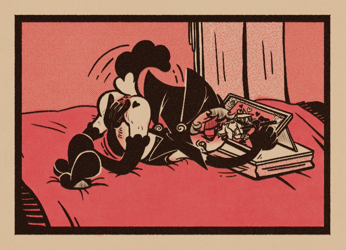 An "artist" hard at "work".