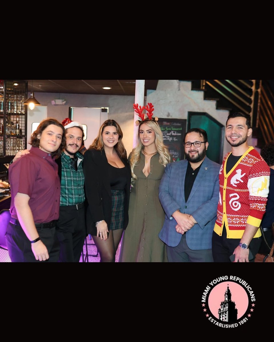 Grateful for everyone who joined us for the Miami Young Republicans Christmas Party benefiting <a href="/amigosforkids/">Amigos For Kids</a> 🎄✨ 

Your generosity, holiday spirit, and support helped make the night truly special and will make a meaningful difference for children in our community. 

Thank you