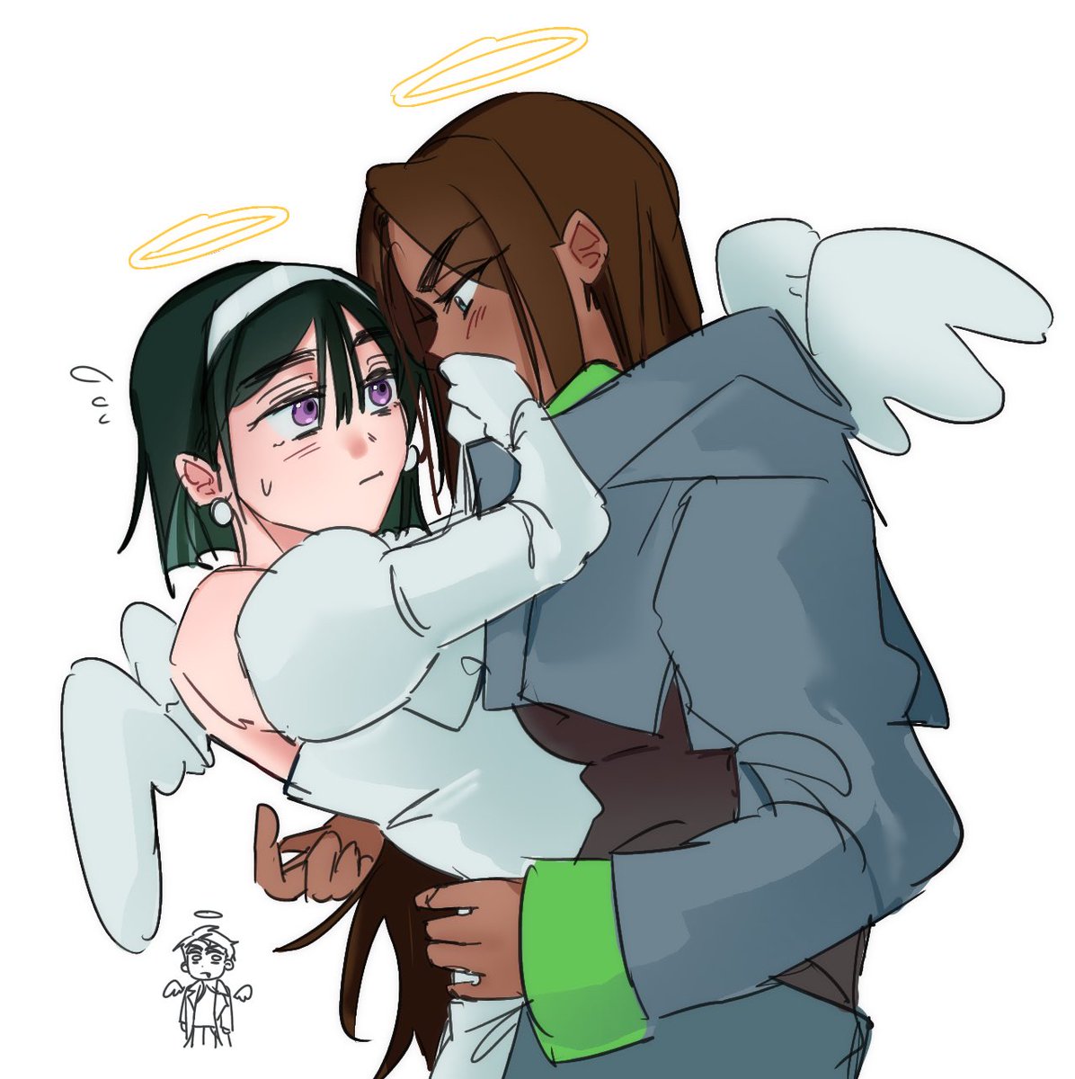 quipster3000's tweet photo. hyusua in heaven 🪽 https://t.co/EPPWdhyxre