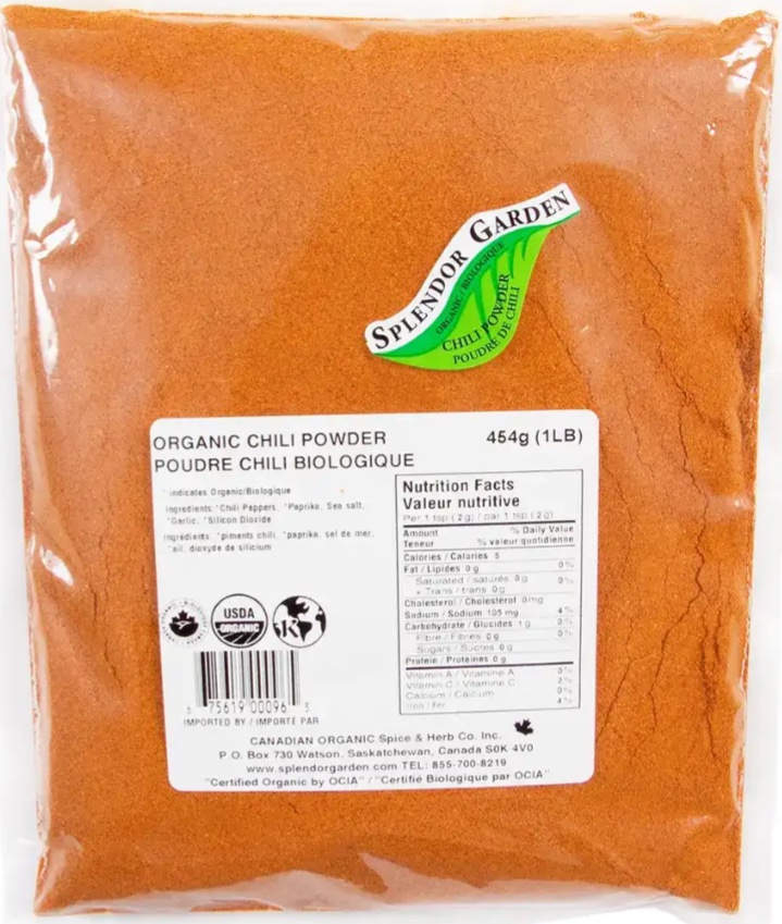 Splendor Garden Organic Chili Powder 454g

$20.99

<a href="/healthyplanetca/">Healthy Planet</a>