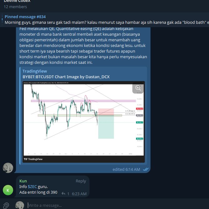 DevineCodeX's tweet image. Entry presisi itu udah jadi makanan semua trader. Tapi set up anti manipulasi? Itu level yang beda. Mayoritas cuma bisa nebak-nebak, sementara market nge prank tiap detik.   

Di VIP, kamu gak cuma dikasih entry tapi dikasih framework biar gak jadi korban permainan bandar.