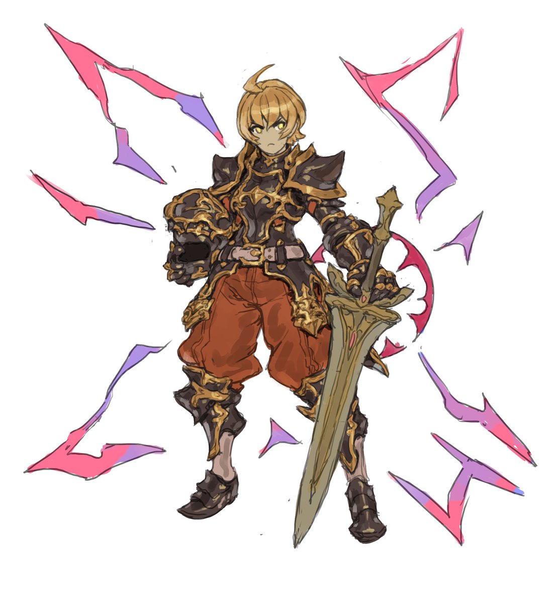 Dark Knight Ramza sketch:

#FinalFantasy