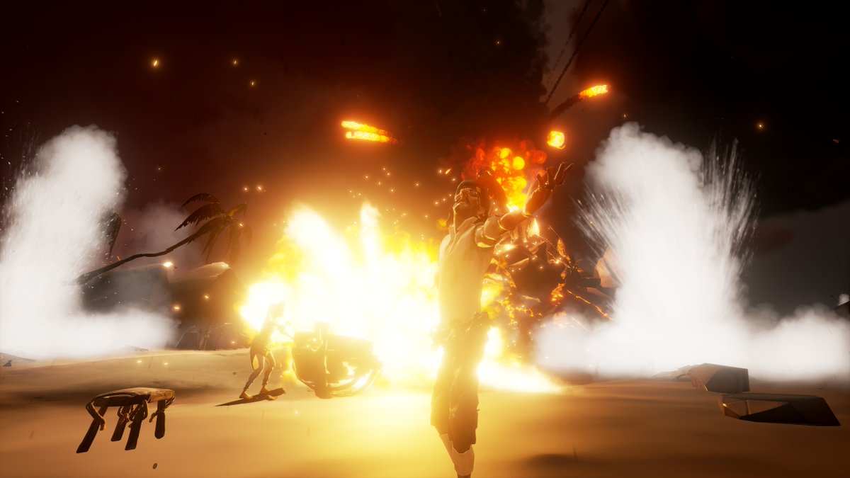 Chaos ... magnificoooo ! 💥

Theme : The Devil's Roar  
#SoTShot
<a href="/SeaOfThieves/">Sea of Thieves</a>
#SeaOfThieves