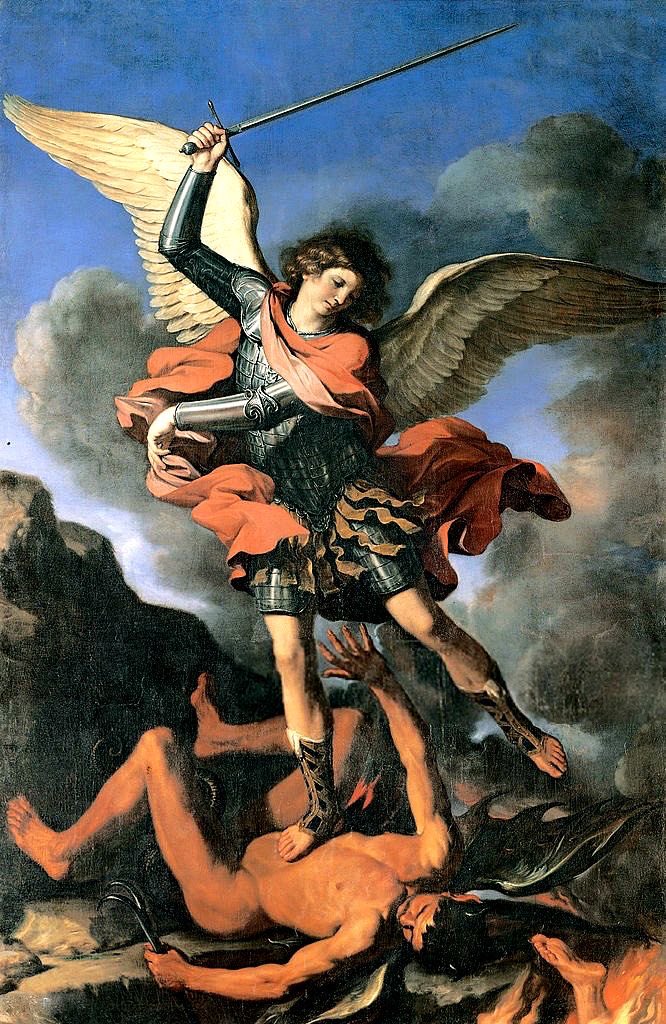 bethecreed's tweet image. St. Michael the Archangel, defend us in battle.