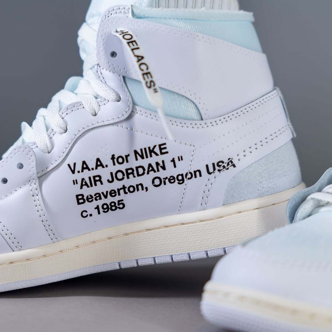 JustFreshKicks's tweet photo. Virgil Abloh Archive x Air Jordan 1 High OG “Alaska” ❄️ 

• March 2026  
• 10,000 pairs 
• $195 USD https://t.co/AhvUOU10nO