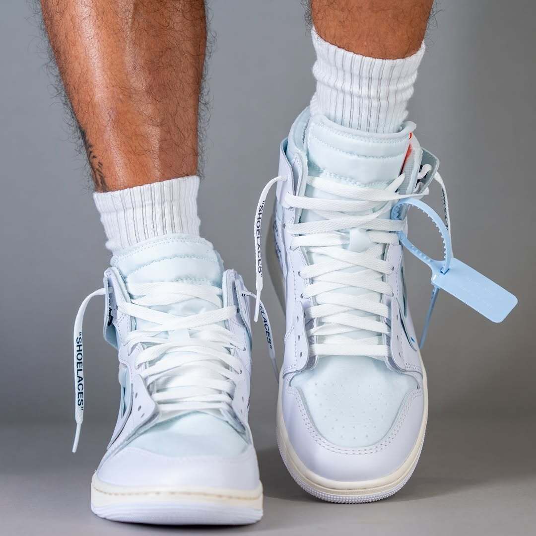 JustFreshKicks's tweet photo. Virgil Abloh Archive x Air Jordan 1 High OG “Alaska” ❄️ 

• March 2026  
• 10,000 pairs 
• $195 USD https://t.co/AhvUOU10nO