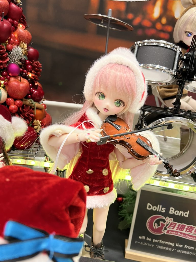 月猫夜奏会♪“のクリスマスライブinアイドール東京🎄🎅🏻🎸娘達の写真