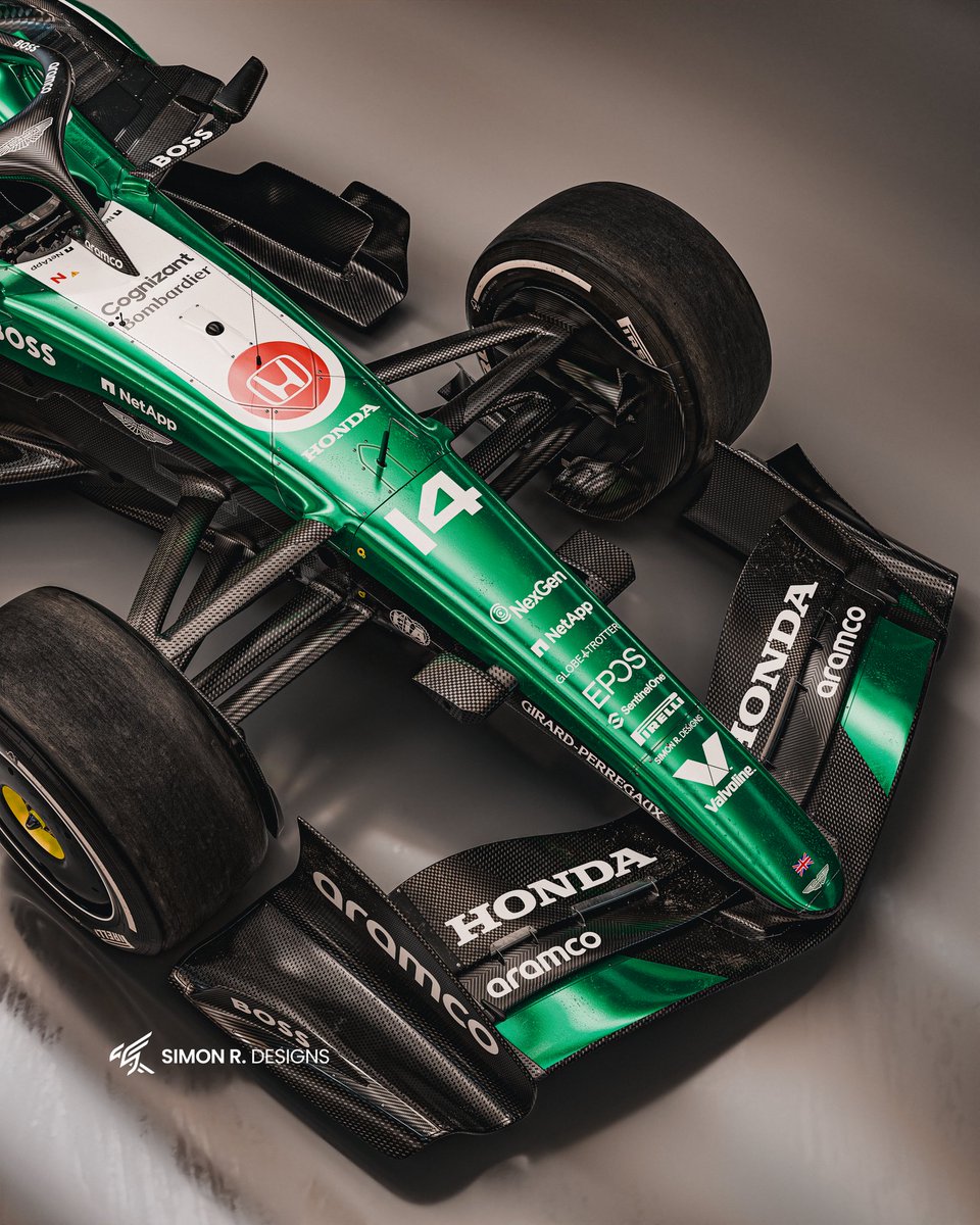 cytrusf1's tweet image. I would kill for Aston to come up with this kind of livery for next year