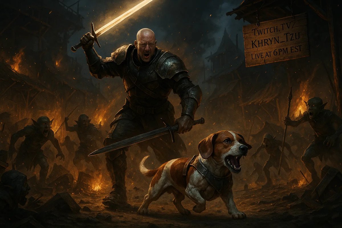 Khryn_Tzu's tweet image. 🔴LIVE NOW in Baldur's Gate 3!  

Saving Halsin (You slept with the bear, Didn't you?) from goblin hell &amp;amp; redeeming Minthara from her darkside doom... Knockout or chaos? 

Join the Act 1 frenzy! 
twitch.tv/khryn_tzu 
 #BG3 #BaldursGate3 #LiveNow