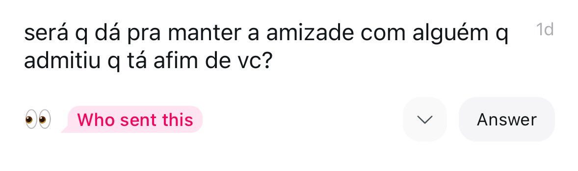 spottedzn's tweet image. depende, talvez dê se essa pessoa realmente significar muito mais do que esse sentimento. Mas no começo é muito difícil #forcas #queen