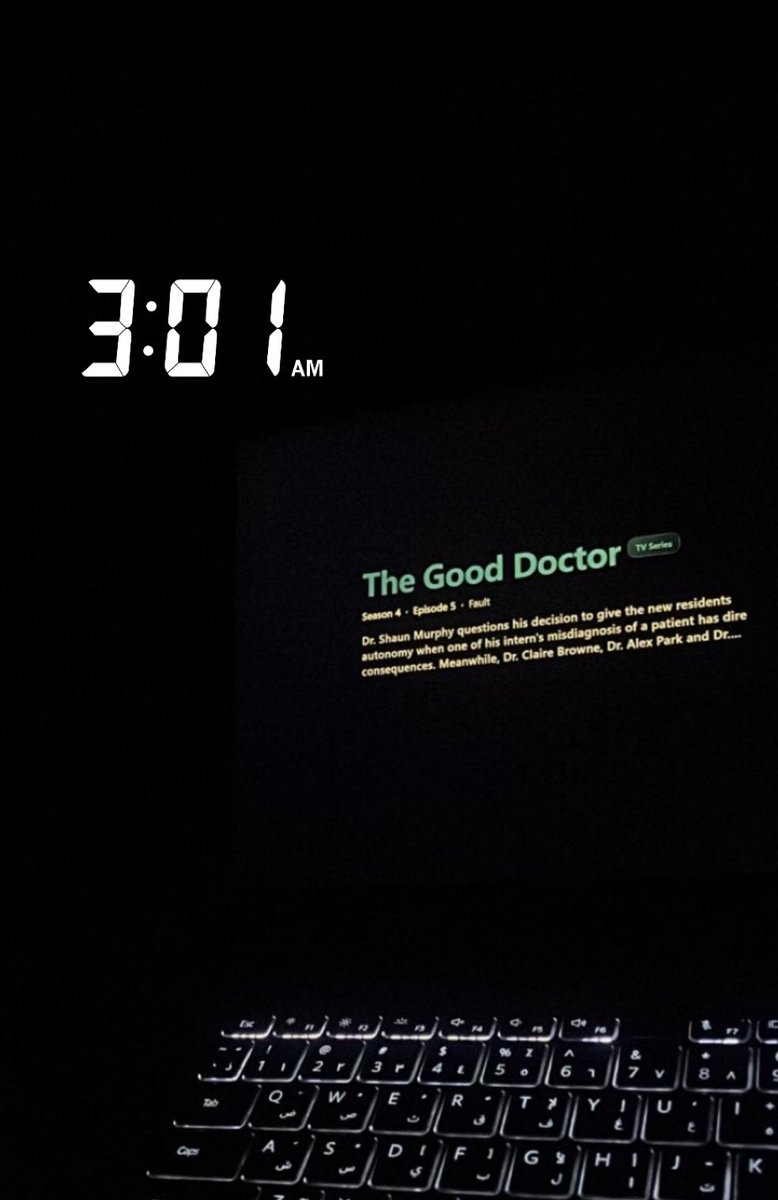 فوق ما اني مو مذاكره شي لفاينل بكرا الا اني سهرانه اتابع مسلسلي كمان 
الله يستر