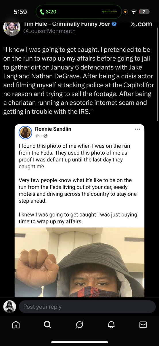 Lol. I would never talk about how <a href="/LouisofMonmouth/">Tim Hale - Criminally Funny J6er</a> cell had to be condemned because of urine stains, skid marked underwear and boogers on the wall. 

I wouldn't talk about how Tim recorded Jan 6'ers on his laptop and gave it to the Feds. 

That would be Un-Christian of me.