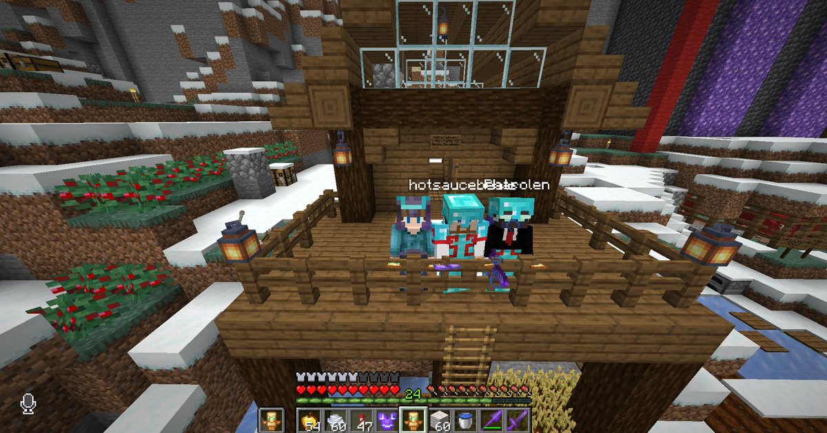 I don't normally play or like SMPs, but this YouTuber Christmas SMP hit different. It was an absolute blast! I enjoyed simply playing the game, interacting with others, and meeting new people. This is the best SMP I have ever played in. I'm sad it has ended, but glad it happened.
