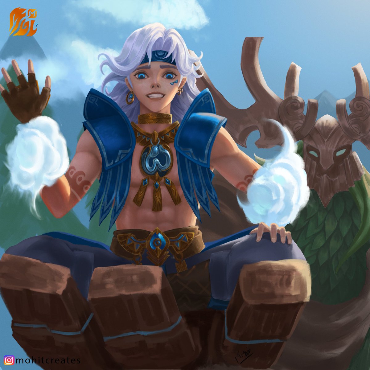 mohitcreates's tweet photo. New Art of Sora from Mlbb. #mobilelegendsbangbang #soramlbb https://t.co/H64vfH8IAe